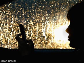 New software can detect whether a cell phone is moving at car speeds and hold calls until the drive is over.